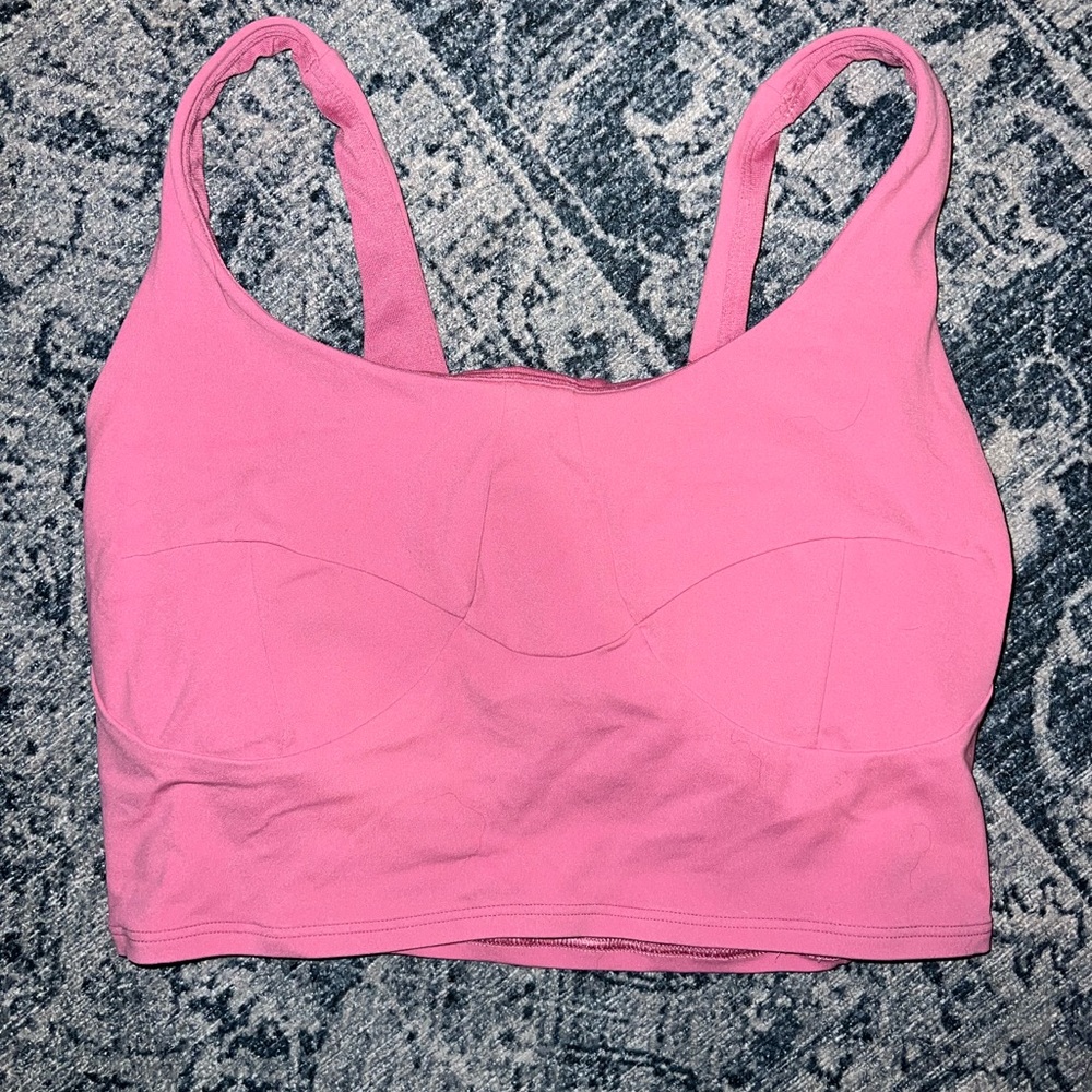 Lululemon Athletica Pink Tank Top